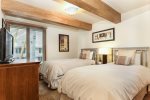 Fourth bedroom features two twins, convertible into King